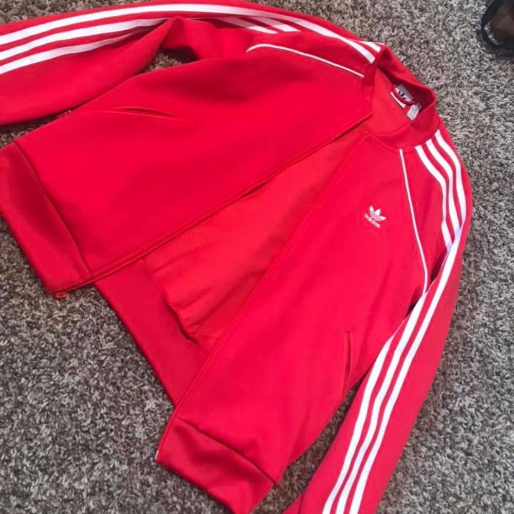 Red Adidas Size Medium